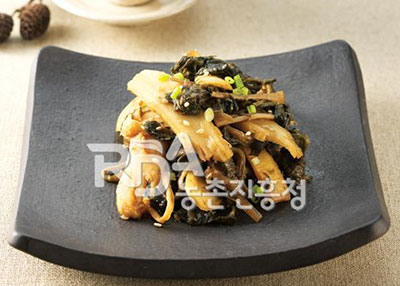 인삼취나물 레시피