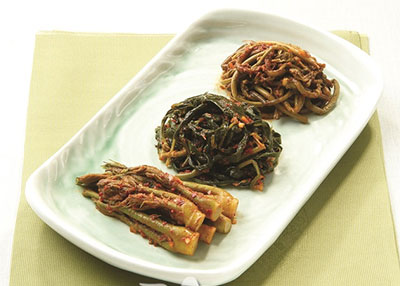 산나물무침 레시피