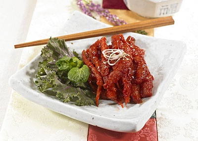 더덕장아찌(무침) 레시피