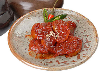 감장아찌 레시피