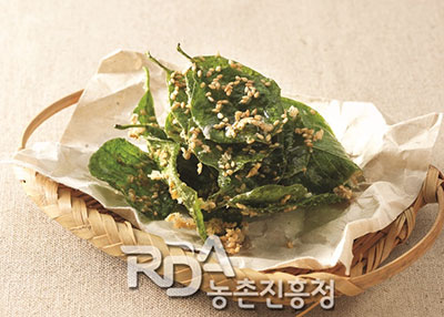생강잎부각 레시피