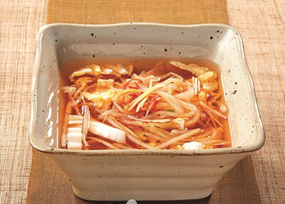 콩나물김치(콩나물지) 레시피