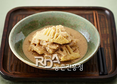 죽순들깨나물 레시피