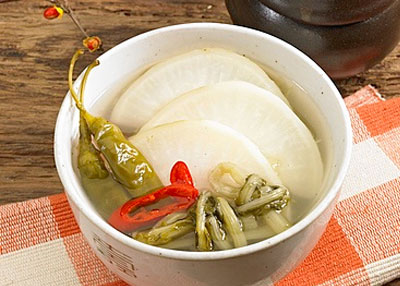 동치미무장아찌 레시피