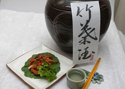 죽엽청주(댓잎솔잎청주) 레시피