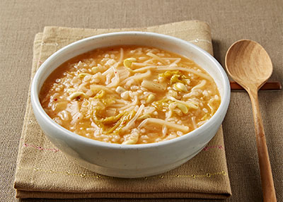 콩나물김치죽 레시피