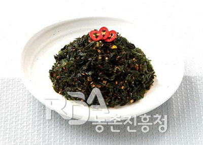 파래무침(청태무침) 레시피