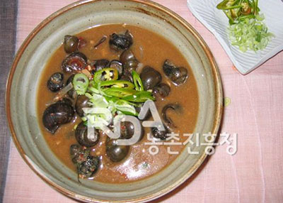 우렁이탕 레시피
