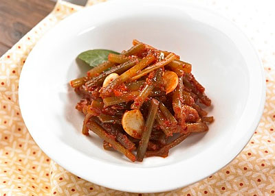 마늘종장아찌 레시피