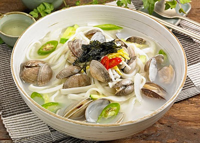 바지락칼국수 레시피