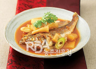 천문동조기찌개