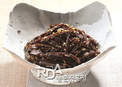 묵장아찌 레시피
