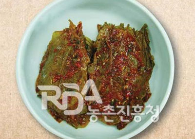 단풍콩잎장아찌 레시피