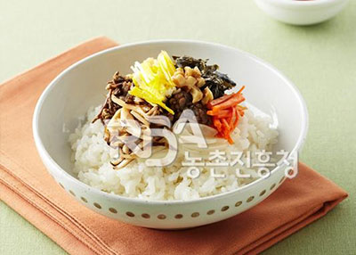 호두산채비빔밥 레시피