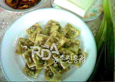 두부양념구이 레시피