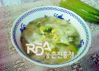 수제비 레시피