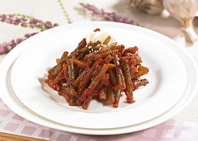 마늘종무침 레시피