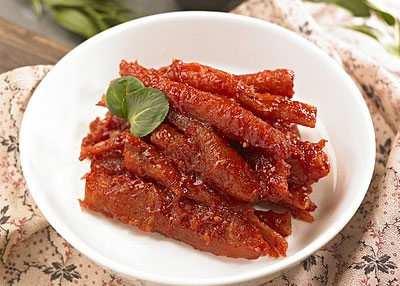 더덕무침 레시피