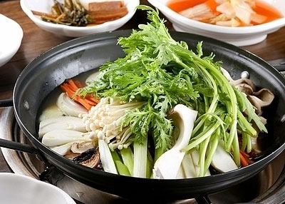 버섯전골 레시피