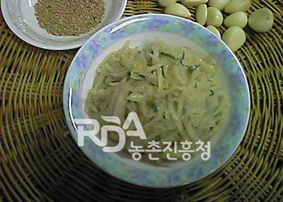 무숙채 레시피