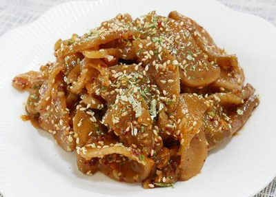 무장아찌(무된장장아찌) 레시피