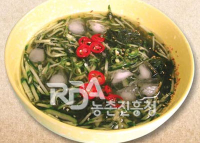 청각냉국 레시피