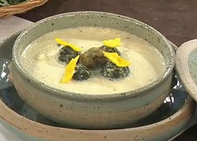 쑥콩국 레시피