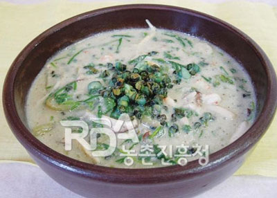 다슬기찜 레시피