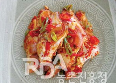 가자미조림(납세미조림) 레시피