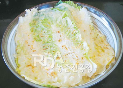 배추전 레시피