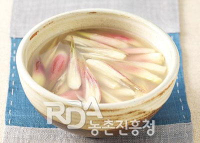 양하국(양애국, 양하꽃대국, 양애깐국) 레시피