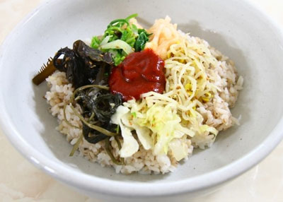 풋보리밥(섯보리밥) 레시피