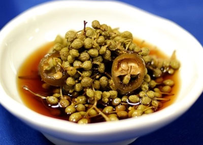 초피열매장아찌(제피지) 레시피