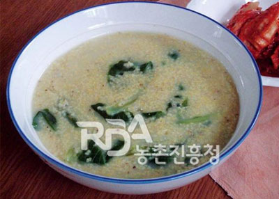 좁쌀죽(모인좁쌀죽) 레시피
