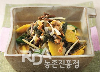 청각찜(애지찜) 레시피