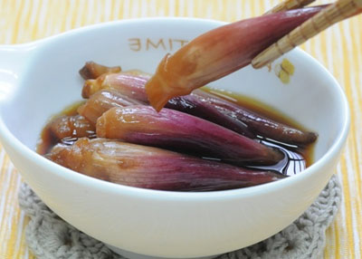 양하장아찌(양애깐지) 레시피