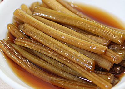 고구마순장아찌 레시피