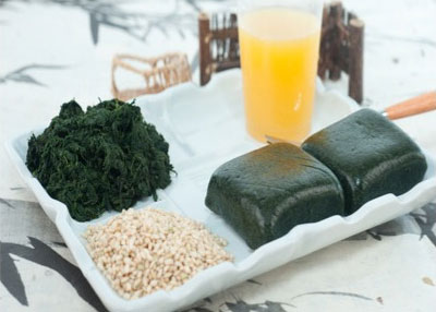 조쑥떡(속시리떡) 레시피
