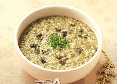 고둥죽(보말죽, 고매기죽) 레시피