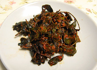 산초잎된장장아찌 레시피