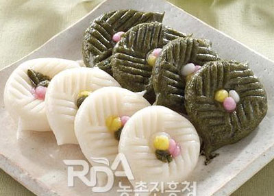 꽃절편 레시피