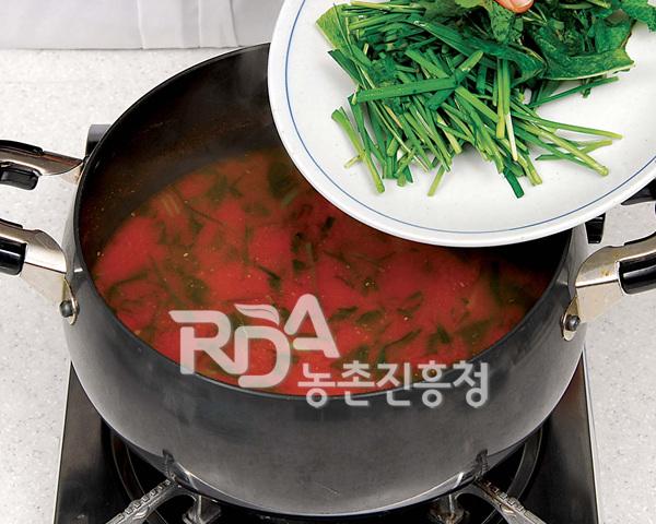 다슬기국밥(올갱이국밥) 레시피 조리순서 5-0