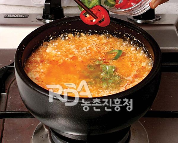 순두부찌개 레시피 조리순서 7-0