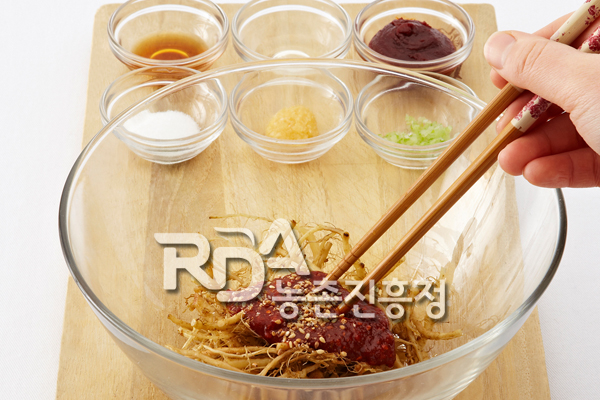 씀바귀무침 레시피 조리순서 3-1