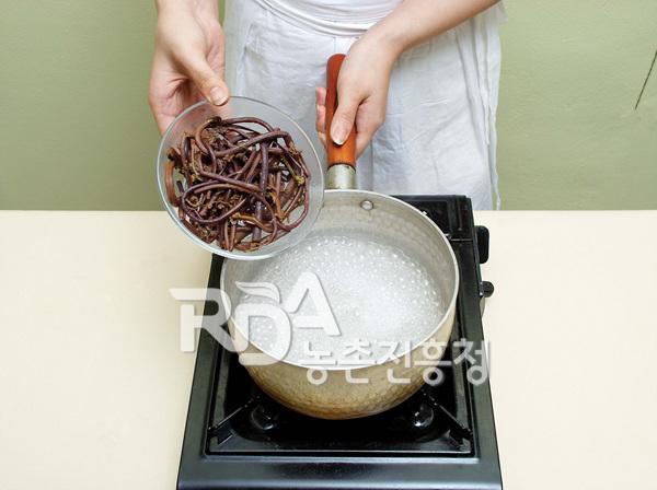 고사리나물(볶음) 레시피 조리순서 1-0