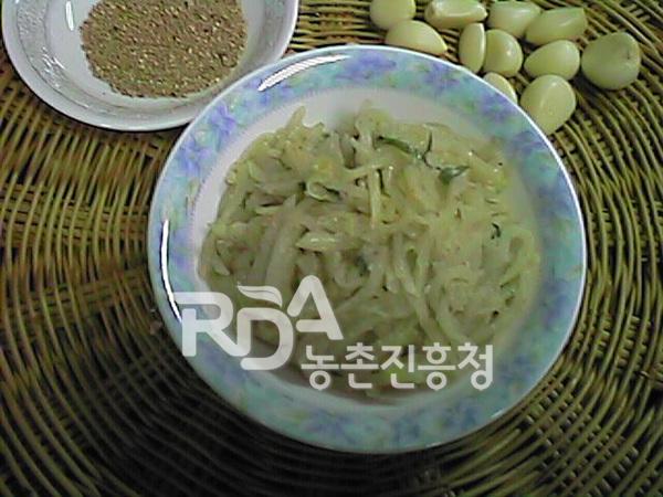 무숙채 레시피 조리순서 3-0