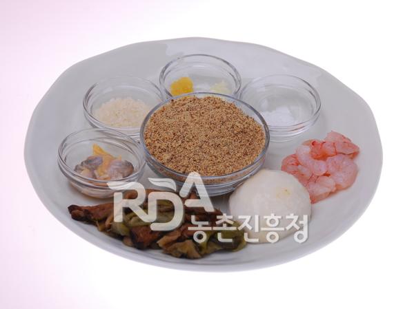 토란들깨국(토란찜국) 식재료