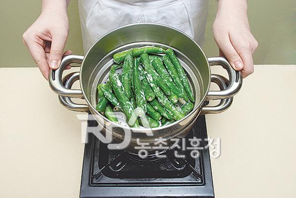풋고추찜 레시피 조리순서 1-1