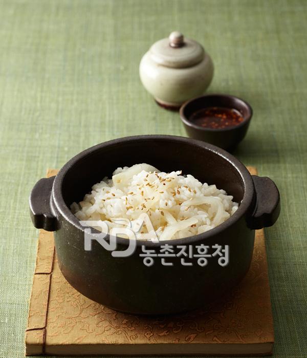 무밥 레시피 조리순서 4-0