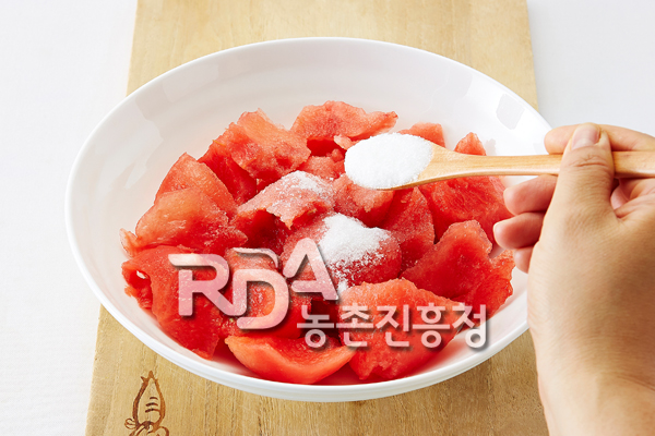 수박화채 레시피 조리순서 2-0